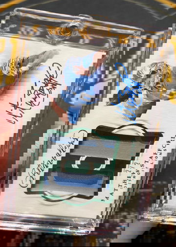 Matthew Stafford 2018 Flawless Dual Patch Auto Emerald /2