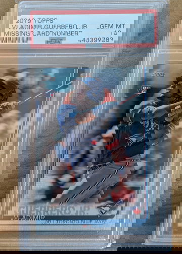 2019 Topps Series 2 Vladimir Guerrero Jr. NNO PSA 10