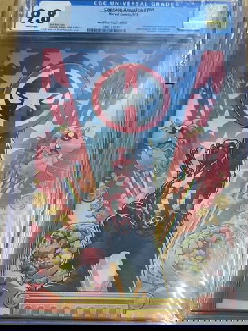 Captain America #701 CGC 9.8