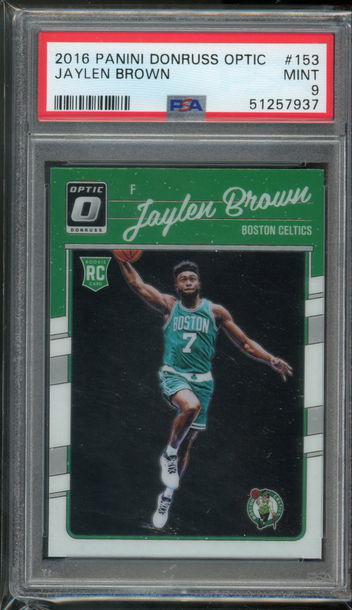 2016 Optic Jaylen Brown PSA 9