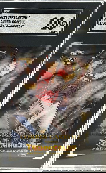 2023 Topps in Technicolor Corbin Carroll gem mint 10