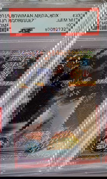 Julio Rodriguez 1st Bowman Chrome Mega Box