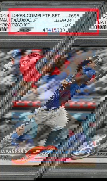 Ronald Acuna Topps Complete Set PSA 10