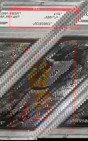 1996 Kobe Bryant Finest #74