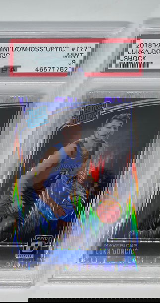 Luka Doncic PSA9 Optic Shock