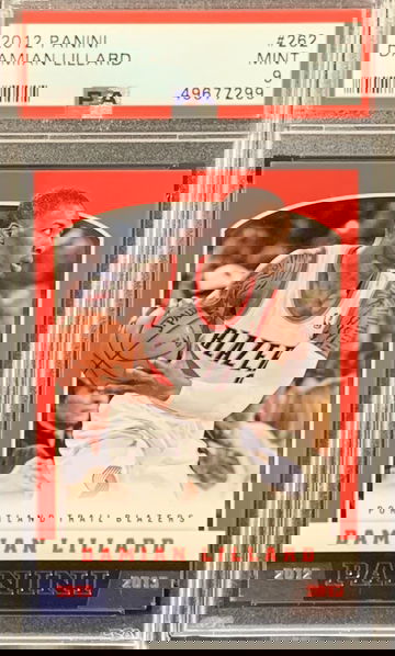 2012 Panini Damian Lillard PSA 9