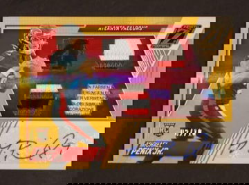 2023 Panini Zenith 201 Michael Penix Jr. Rookie /10 Atlanta Falcons Auto