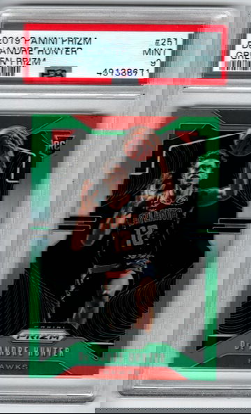 2019 Panini Prizm De’Andre Hunter Green