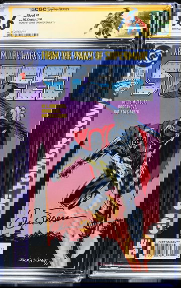 Steel #1 | CGC Signature Series 9.6 with Custom Label | Signed by: Louise Simonson