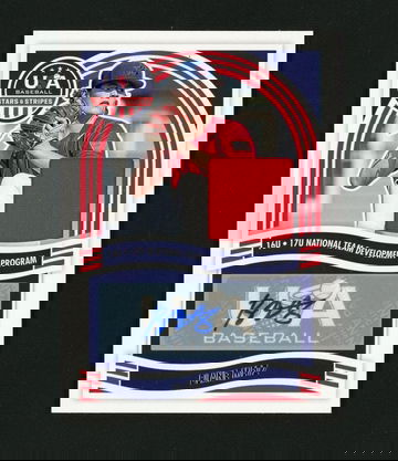 2024 Panini Stars & Stripes Blane Metz National Team Jersey Auto