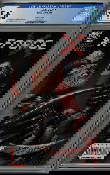 X-Force 17 CGC 9.6 1:5 Mike Choi Bloody variant X-23 Laura Kinney