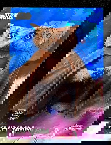 2025 Topps Chrome Sapphire Star Wars #74  Kh’ymm  Skeleton Crew