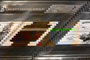 2012 National Treasures Rookie Jumbo Prime Booklet Signatures #29 Russell Wilson