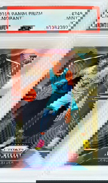 2019 Prizm Ja Morant RC PSA 9 Mint