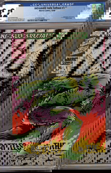 Hulk King Sized Special #1 Annual CGC 9.2