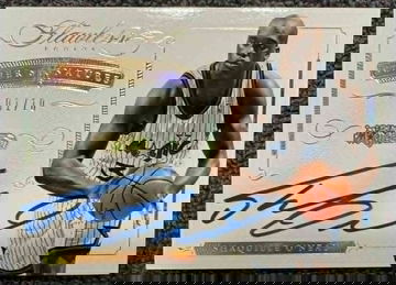 2014-15 Panini Flawless - Super Signatures Shaquille O'Neal Gold 1/10 On Card