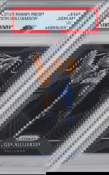 2019 prizm Zion williamson