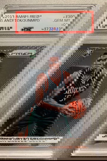 GIANNIS ANTETOKOUNMPO PRIZM RC #290 PSA 10 GEM MINT
