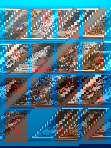 Steve Kerr and Horace Grant 15 card lot.