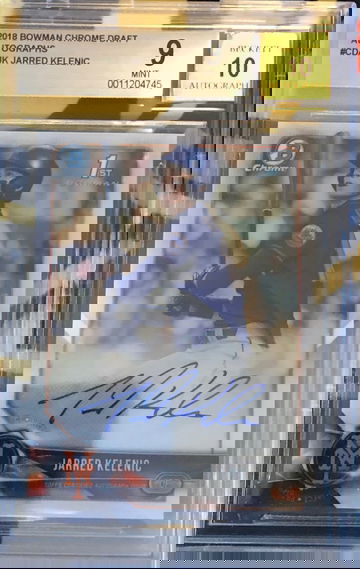 2018 Bowman Chrome Draft Autographs Jarred Kelenic