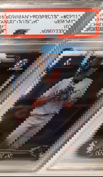 2016 Bowman Chrome Fernando Tatis Jr PSA 10