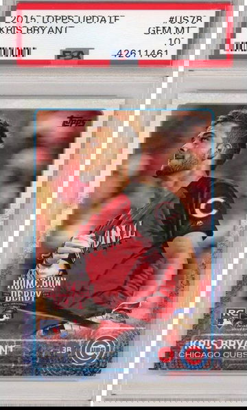 2015 Topps Update Kris Bryant #US78 PSA 10 Gem-Mint