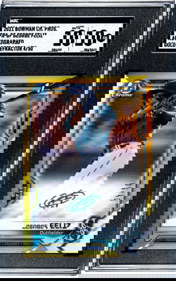 2021 Bowman Chrome Prospect George Feliz CPA-GF  SGC 10/10 GEM