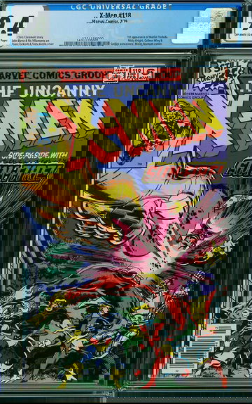 X-MEN #118, CGC 9.4 NM