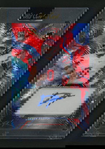 2023 Wild Card American Metallix Derek Parish American Metallix Rookie /8 Auto