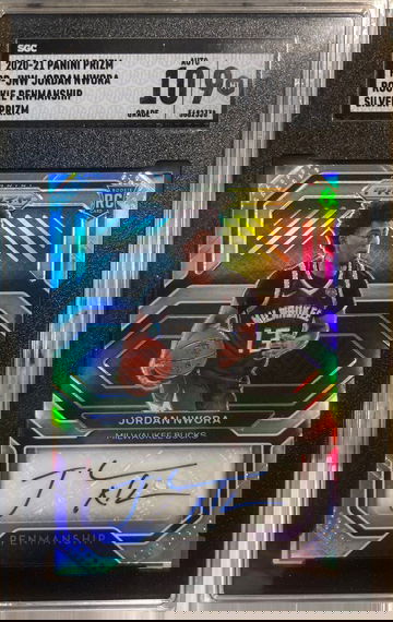Jordan Nwora Silver Rookie Penmanship Auto