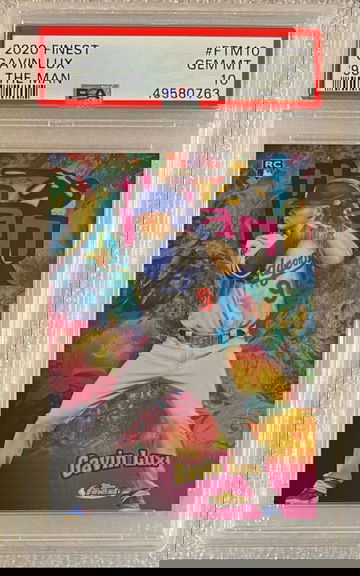 2020 Finest Gavin Lux RC #FTM-10 ‘98 The Man SP PSA 10 Gem Mint 