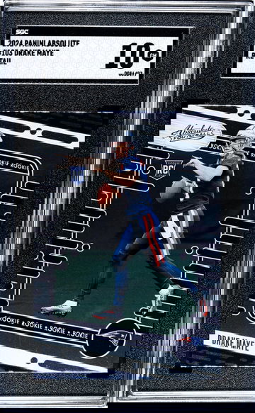 2024 Panini Absolute #103 Drake Maye Retail SGC 10