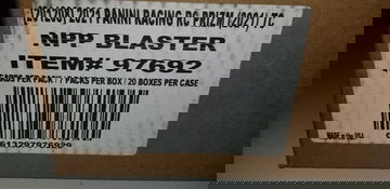2021 Prizm Nascar sealed blaster case