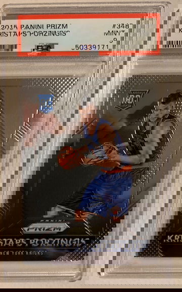 2015 Panini Prizm #348 Kristaps Porzingis