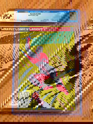 DAREDEVIL #189 CGC 9.6 NM+ WP 1982 Death of Stick Frank Miller Klaus Janson