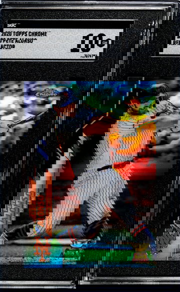 2020 Topps Chrome #80 Pete Alonso Refractor SGC 10