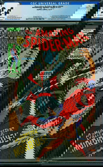 AMAZING SPIDER-MAN #101 CGC 9.4 -- First appearance of Morbius the Living Vampire!