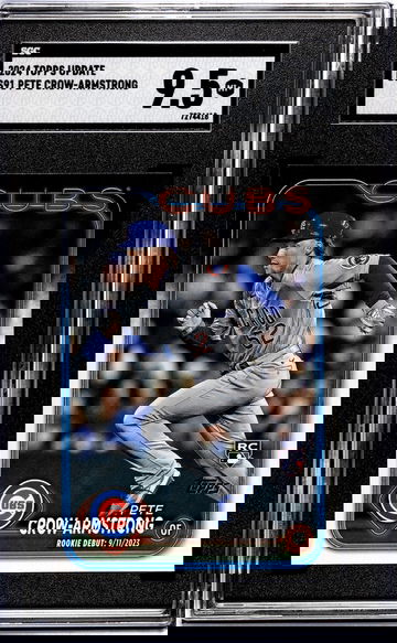 2024 Topps Update #US91 Pete Crow-Armstrong SGC 9.5