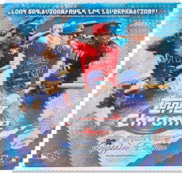 2020 Topps Chrome Sapphire Update Baseball Hobby Box