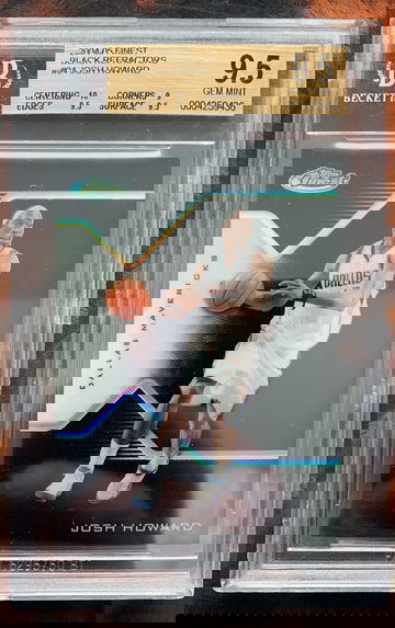 2004-05 Finest Black Refractors Josh Howard 12/29 BGS 9.5 Gem Mint