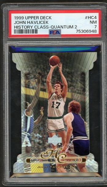 1999 Upper Deck John Havlicek History Class-Quantum 2 #/25 #HC4 PSA 7 [BK-2A.17]