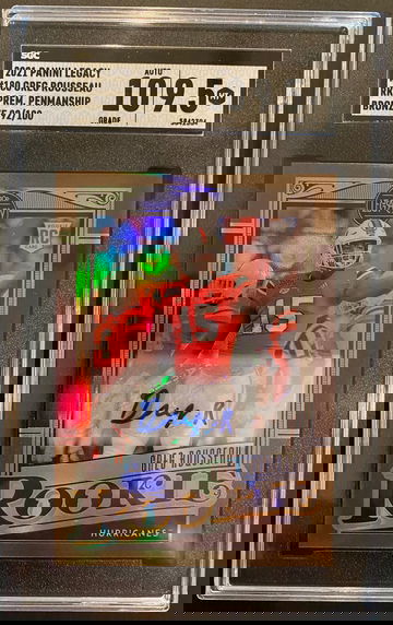 2021 Greg Rousseau RC Auto Legacy Premium Penmanship 