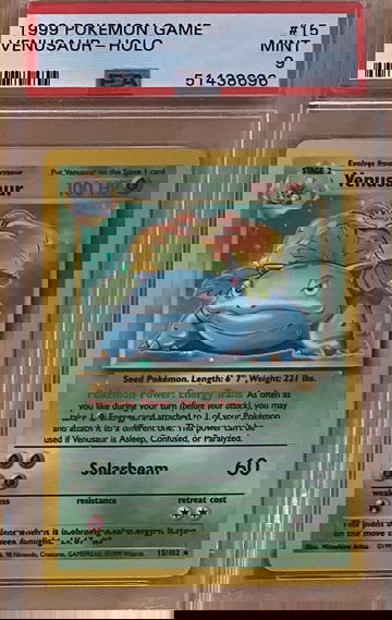 Venusaur - Holo 1999 Pokémon PSA 9