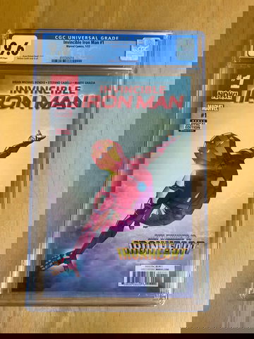 Invincible Iron Man #1 CGC 9.6  1st Riri Williams as Iron Heart 