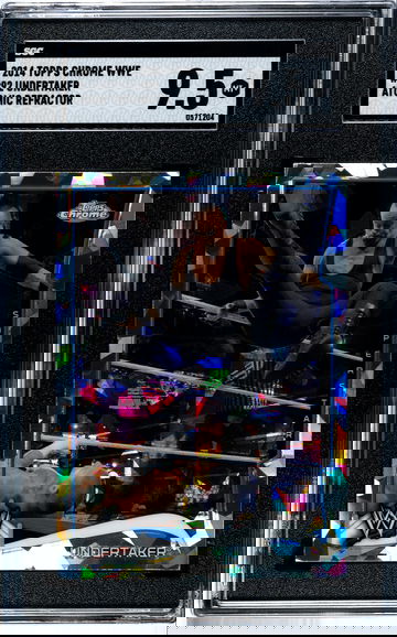 2014 Topps Chrome Atomic Undertaker SGC 9.5