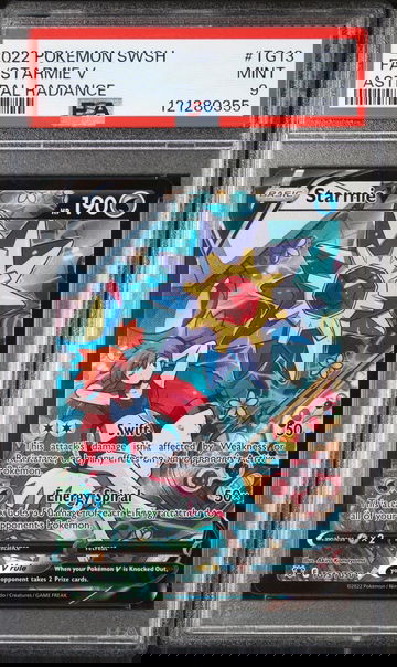 2022 Pokemon SWSH #TG13 Starmie V Astral Radiance PSA 9