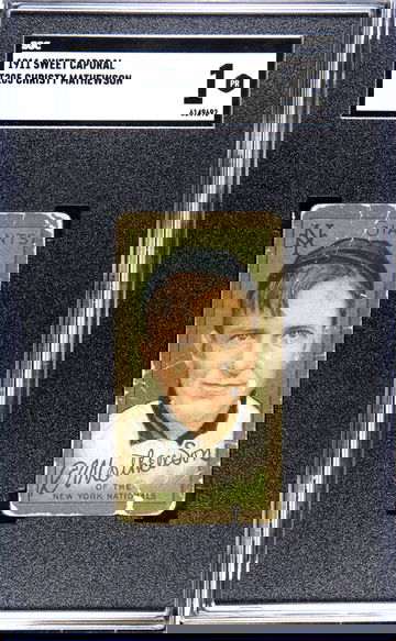 1911 T205 Christy Mathewson SGC 1