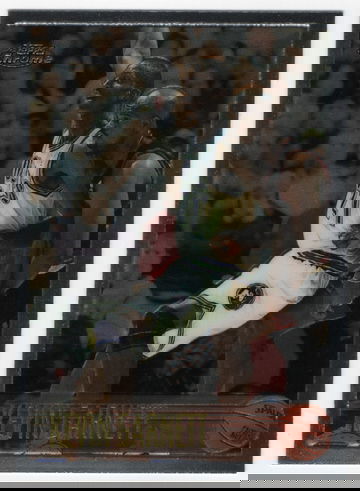 1996-97 CHROME KEVIN GARNETT # 45 HOF