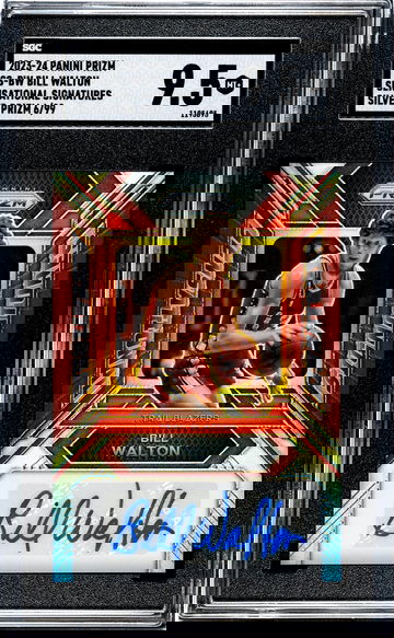 2023 Prizm #SS-BW Bill Walton Sensational Signatures /99 SGC 9.5