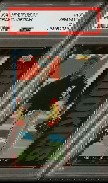 1994 Upper Deck #19 Michael Jordan Rookie RC PSA 10 White Sox
